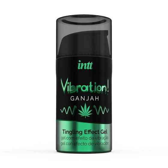 Рідкий вібратор - Intt Vibration! Ganjah, 15 мл Sex Aura Київ