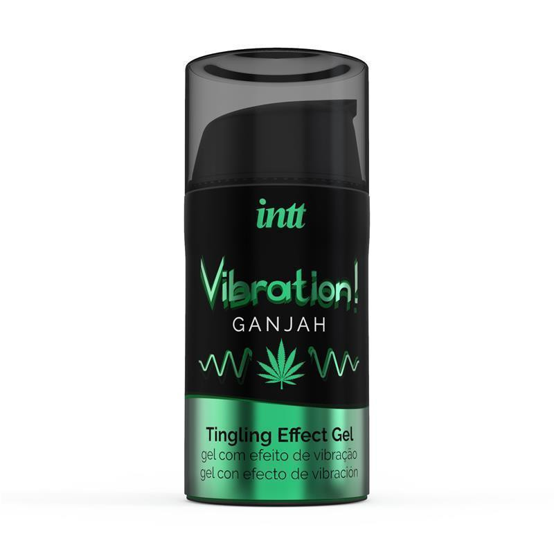 Рідкий вібратор - Intt Vibration! Ganjah, 15 мл Sex Aura Київ - фото 2