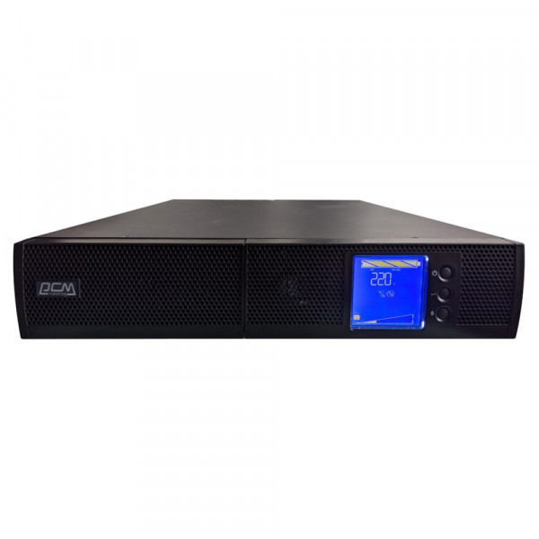 ДБЖ Powercom SNT-3000 IEC, 3000ВА/3000Вт, online RS232 USB 8IEC +1*С19 LCD (SNT-3000) Київ - фото 1
