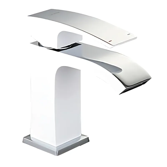 Смеситель для умывальника Koer KB-12007-04 хром с белым (KR5151) Харьков