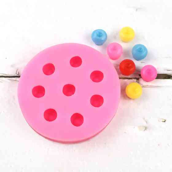 Молд силиконовый Голубика 68 мм розовый Киев