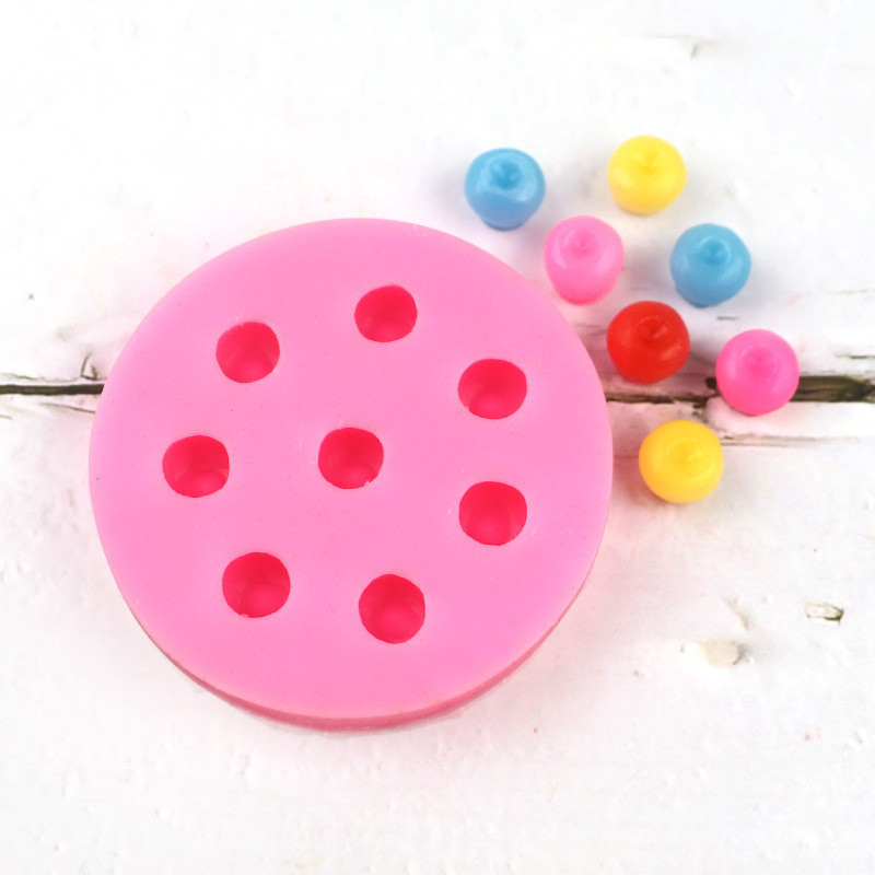 Молд силиконовый Голубика 68 мм розовый Киев - изображение 6