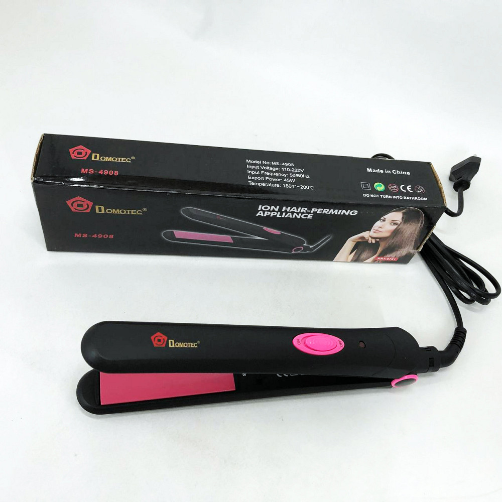 Щітка-щипці для випрямлення волосся, Плойка-праска для випрямлення волосся, Праска-випрямляч потужна JW-93 Львів - фото 7