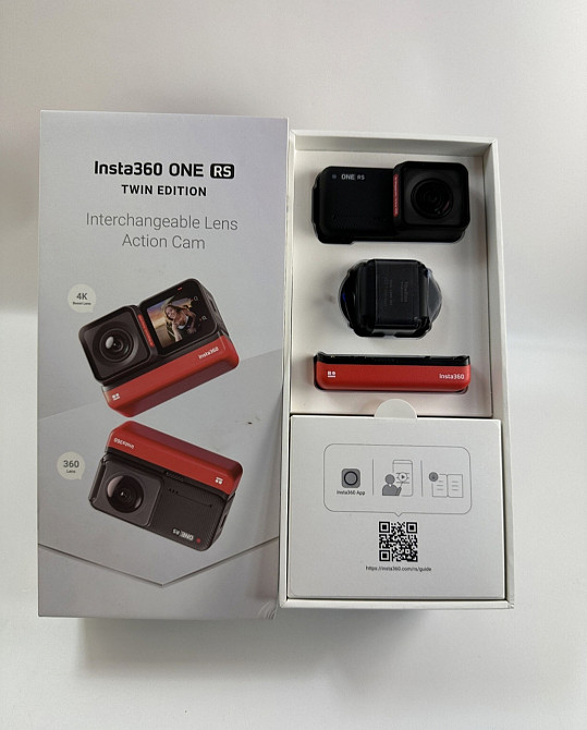 Insta 360 One Rs 4K Twin Edition. Киев - изображение 2