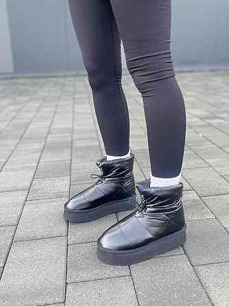 ITTS Угги жіночі ITTS чорні плащівка зимові 37-41 (5889-20-8) Коломыя