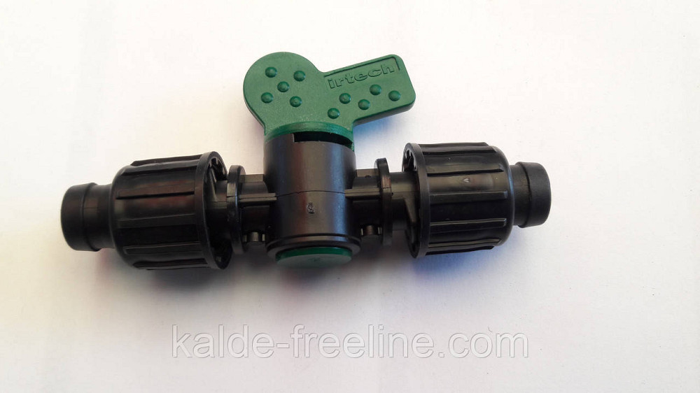 Кран затискний "irtech" люкс для краплинної стрічки (ремонтний) Харків - фото 1