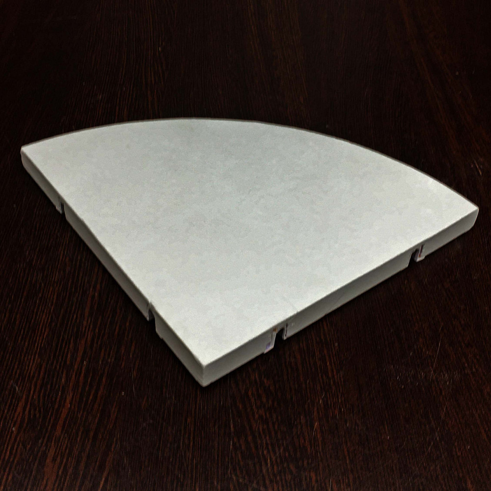 Угловая настенная полка 