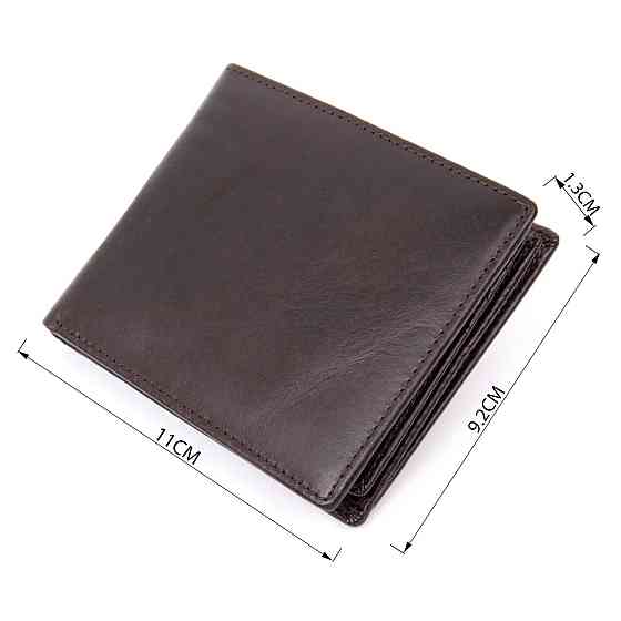 Портмоне унисекс Vintage 20420 Коричневое Киев