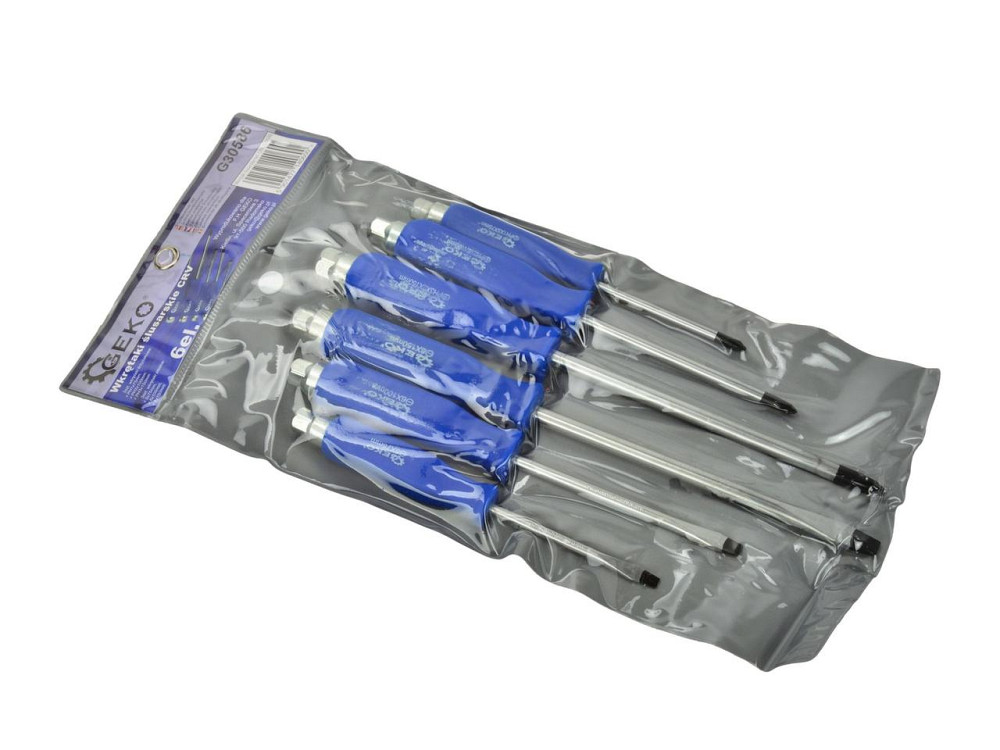 Викрутки ударні "GeKo" [CrV] комплект 6 штук Киев - изображение 3