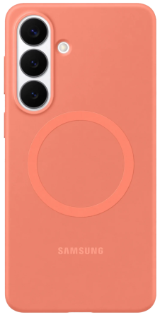 Чохол Samsung S26 Plus Silicone Magnet Case EF-ES947COEGWW Coral Red (7237327) Киев