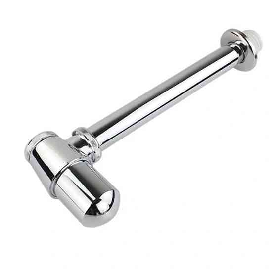 Сифон для раковини Champion Siphon-01 1 1/4” без випуску під донний клапан латунь/хром з антизапахом (AC3572) Київ