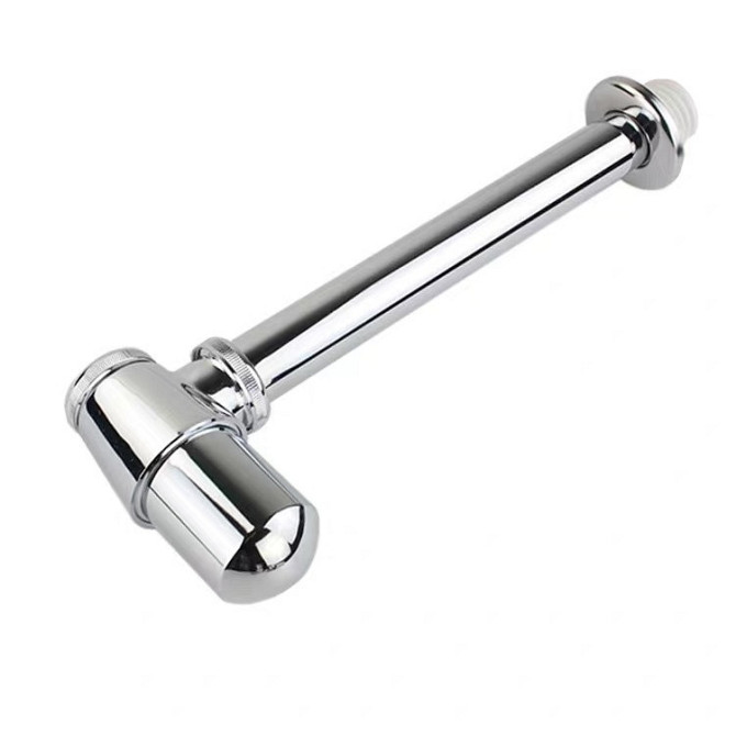 Сифон для раковини Champion Siphon-01 1 1/4” без випуску під донний клапан латунь/хром з антизапахом (AC3572) Київ - фото 3
