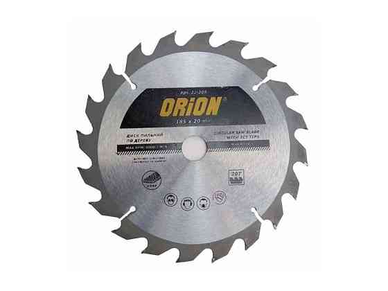 Диск по дереву 185х20мм 20 зубів арт. 22-208 ТМ ORION Київ