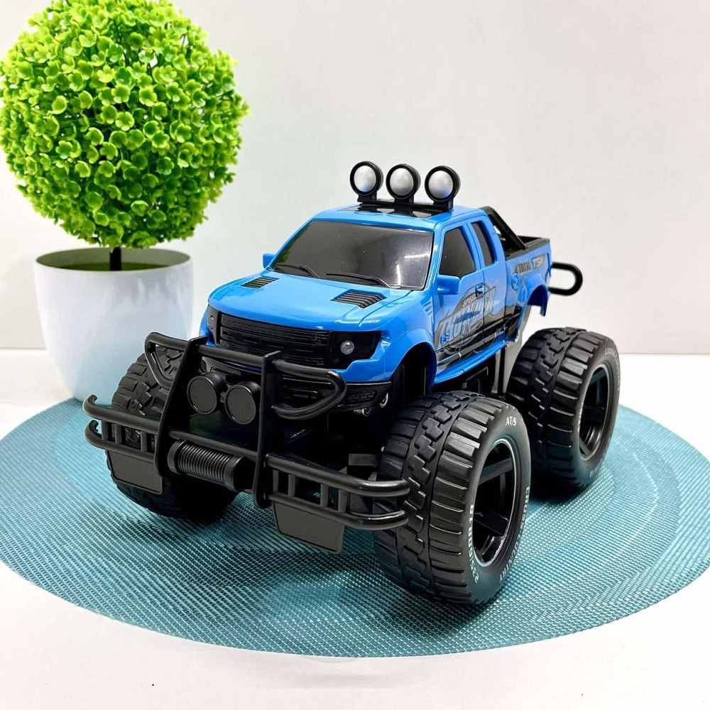 Машина Джип на радіокеруванні акумулятор USB зарядка світло 25 см Синя (Y14-7A) Чернігів - фото 4