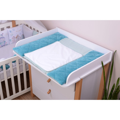 Пеленальный матрасик Верес Velour Aquamarine 72х80 см (429.1) Винница - изображение 3