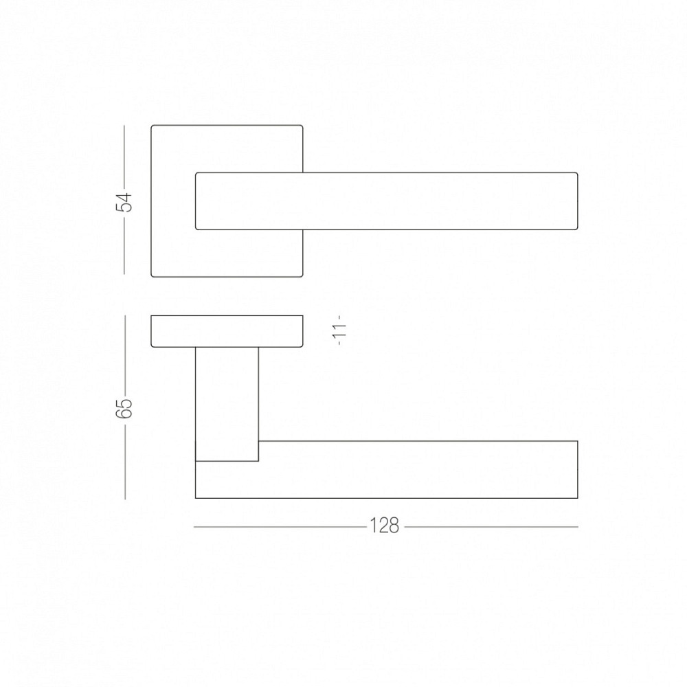 РУЧКА ДЛЯ ДВЕРЕЙ НА РАЗЕТЦЕ LEON Киев - изображение 3