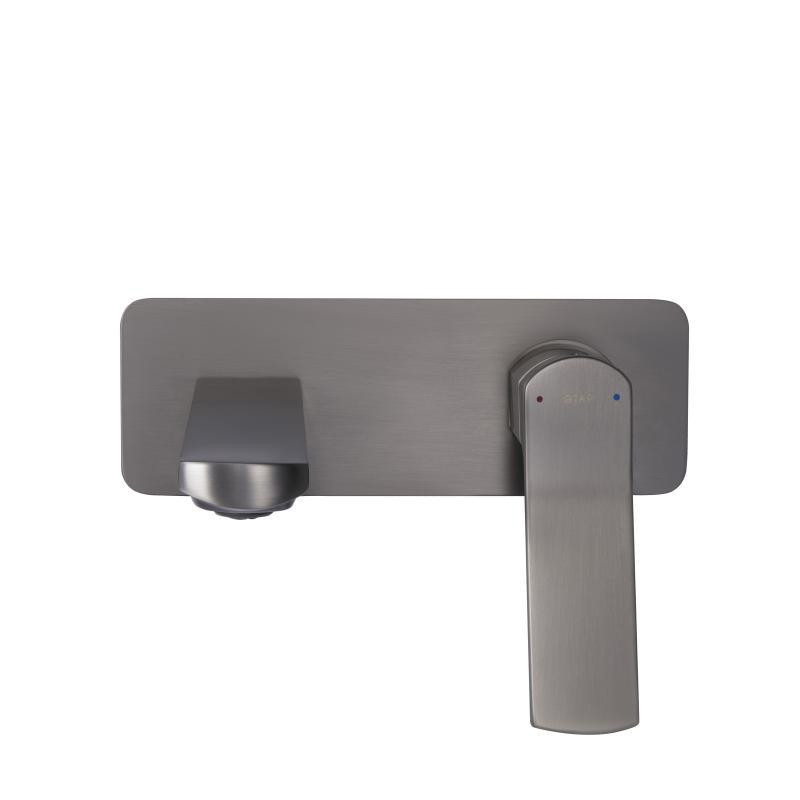 Смеситель для раковины Qtap Slavonice скрытого монтажа QTSLA273GMB45920 Gunmetal Black PVD Харьков - изображение 4