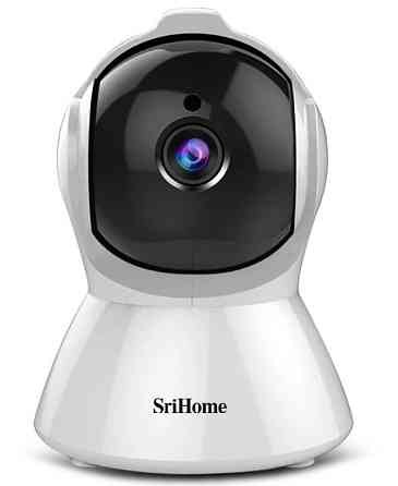 IP-камера автоматического слежения SriHome SH025 1080P AI Белый EU Plug Винница