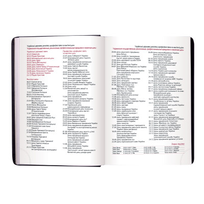 Еженедельник Buromax недатированный Base А4 из бумвинила на 288 страниц красный (BM.2094-05) Винница - изображение 10