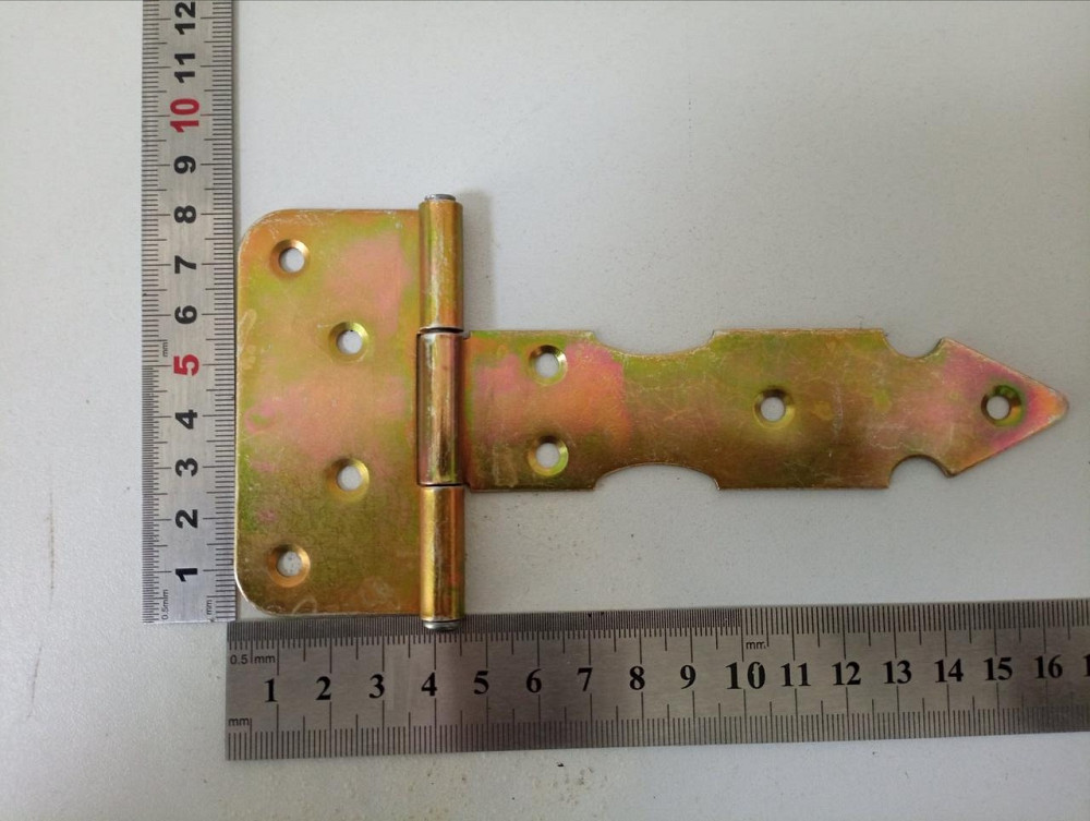 Завіса альтанкова оздоблена в жовтому оцинку 120мм "P-o" Киев - изображение 2