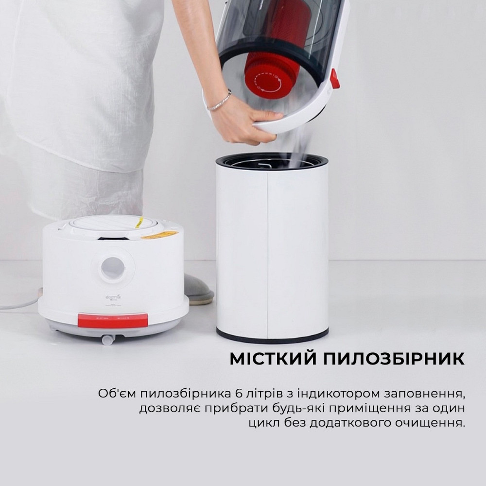 Пилосос Xiaomi Deerma Vacuum Cleaner TJ200 (Wet and Dry) ( Білий ) Харьков - изображение 10