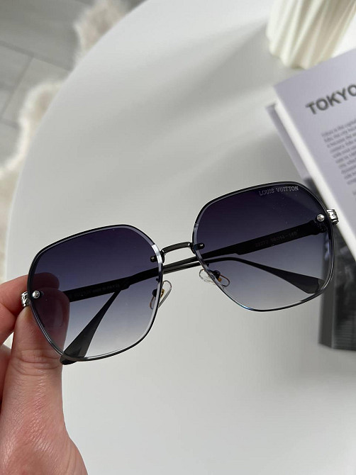 Женские очки Louis Vuitton 🔥 с металлической оправой MasterSem Киев - изображение 6