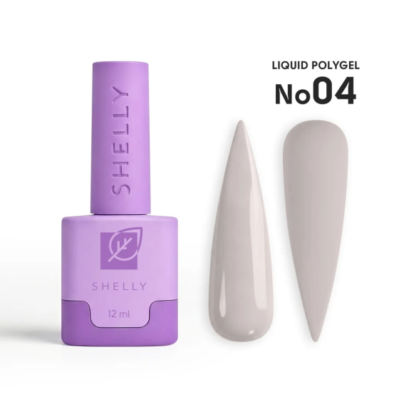 Жидкий полигель для ногтей 04 Liquid PolyGel Shelly 12 мл Киев