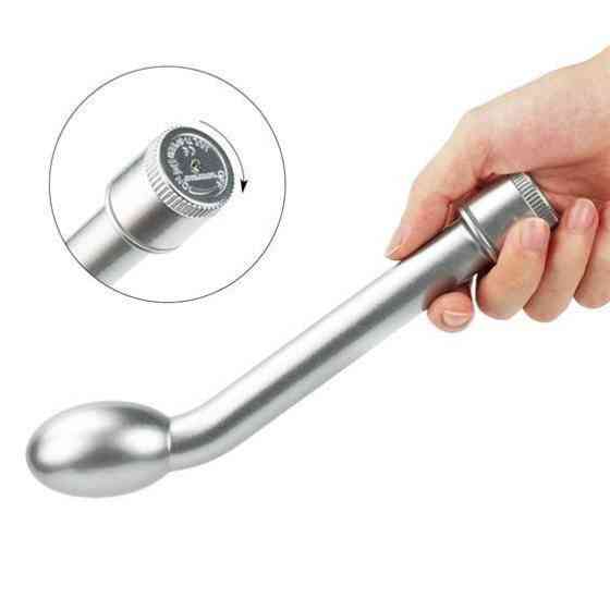 Стимулятор G-точки - iWhizz Probe G Spot 8" Silver Sex Aura Київ