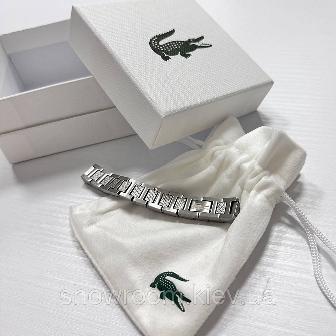 Чоловічий фірмовий браслет Lacoste, Лакоста (40188) Київ - фото 3
