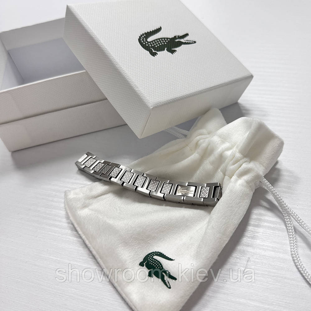 Мужской фирменный браслет Lacoste, Лакоста (40188) Киев - изображение 3