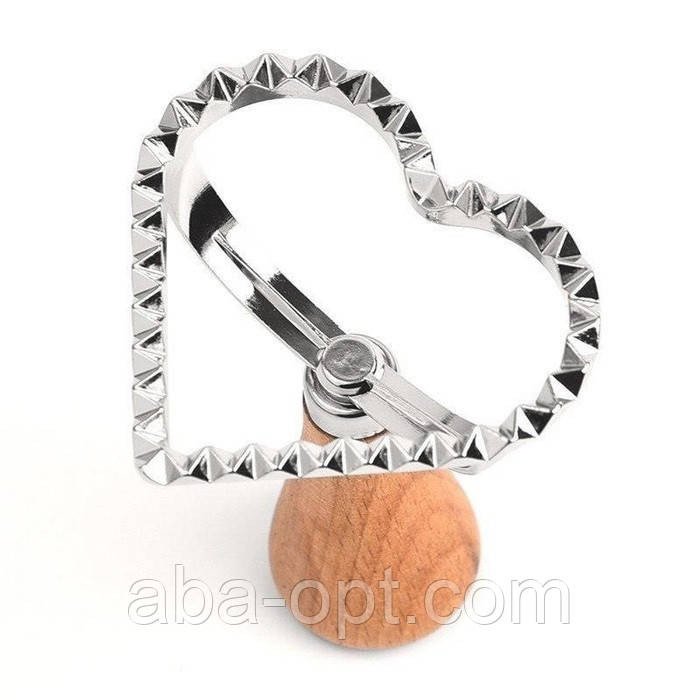 Ніж-штамп для равіолі серце 7 см Моно (шт) Одеса - фото 1