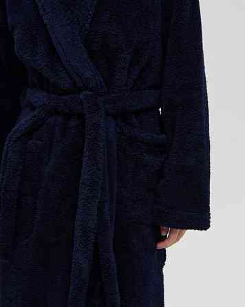 Теплий однотонний жіночий халат Nicoletta Queen — Велюрсофт 94118 M Київ