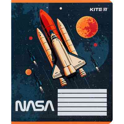 Зошит Kite NASA 12 аркушів, лінія (NS24-234) Вінниця