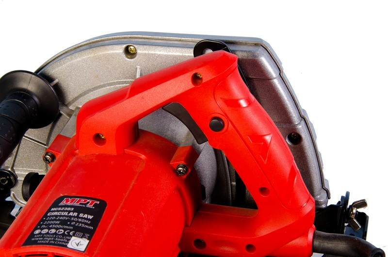 MPT Пила циркулярна MPT PROFI 2200 Вт 235х25.4 мм 4500 об/хв пропил 85 мм 45-90° аксесуари 2 шт Коломия - фото 8