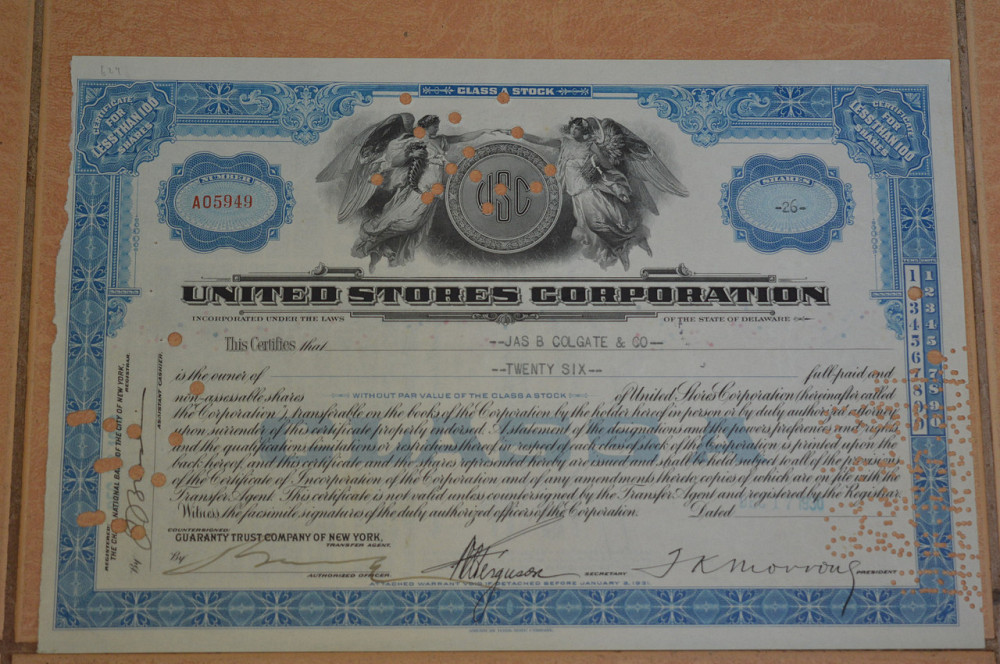 Акція. США. 1930 рік No5949 (Б-5) Полтава - фото 1