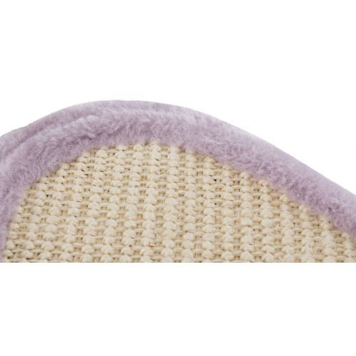 Дряпка-стовпчик Trixie для кошенят Лапка з іграшками сизаль/плюш бузкова 40х38х50 см Київ - фото 3