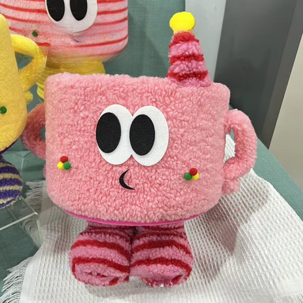 Корзина для игрушек плюшевый органайзер в детскую комнату мягкий для вещей и игрушек детская розовая Каменец-Подольский - изображение 2