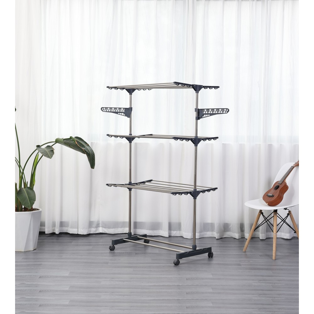 Сушилка для белья одежды напольная вертикальная Bonro B19 сушарка Киев - изображение 8