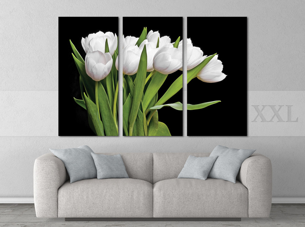 Модульна картина Букет Тюльпани Art-86_XXL Київ - фото 2