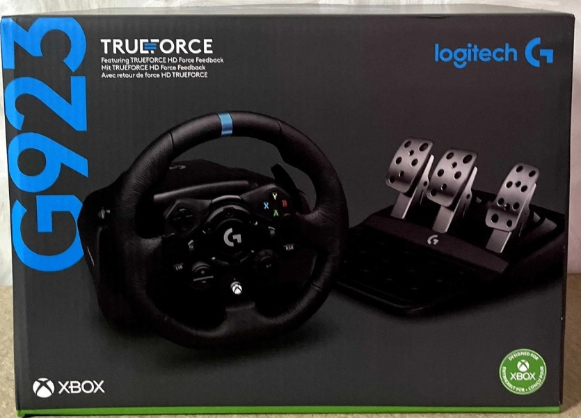 Комплект Руль Педалі: Logitech G923 Xbox One/PC (941-000158) Новий! Харків - фото 1