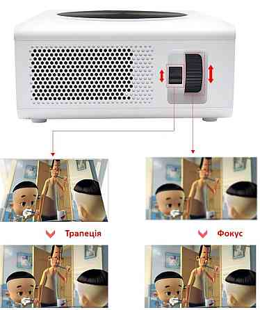 Проектор: LED Full HD TouYinger Q10 ( Mirroring Version ) В наличии. Киев