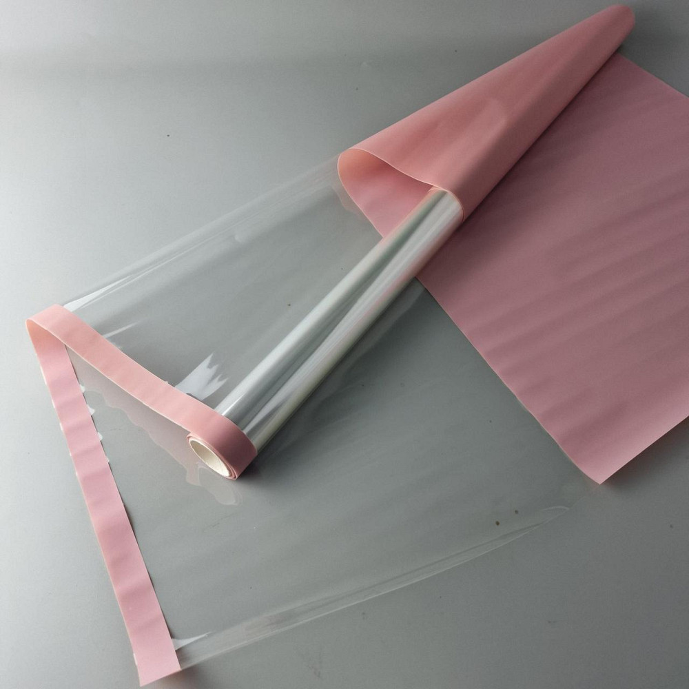 Пленка для цветов Рулон 8 м Тонировка с каймой  (75) (h700) № 802 Пудра (1 шт) Харьков - изображение 3