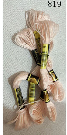 Муліне для вишивки 819 DMC Київ - фото 1