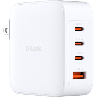 Зарядное устройство D-Link 3xUSB-C + 1xUSB-A 100W GaN white (DCP-101) Винница - изображение 1