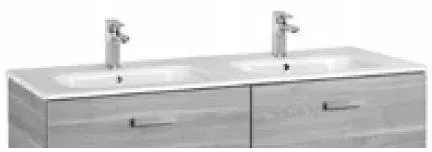 Раковина  Roca Victoria Podwójna 120X46Cm A32799A000 Київ - фото 1