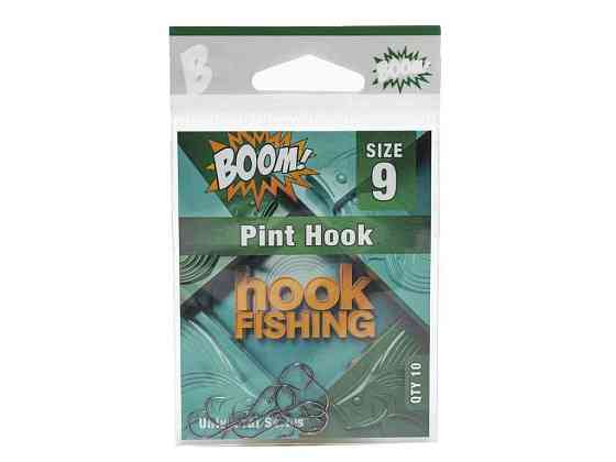 Крючок для мирной рыбы Pint Hook No9 (10 шт/уп) (BN) ТМ BOOM Киев