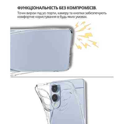 Чехол для мобильного телефона BeCover Silicone Samsung Galaxy S25 Edge SM-S937 Transparent (714678) Винница