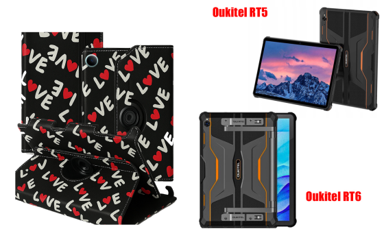 Чохол Spinner360 для планшета Oukitel RT3, Oukitel RT3 Pro, колір Art-Premium Київ