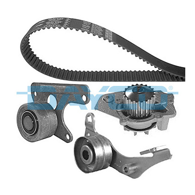 Комплект ременя ГРМ з помпой DAYCO KTBWP1050 Вінниця - фото 1