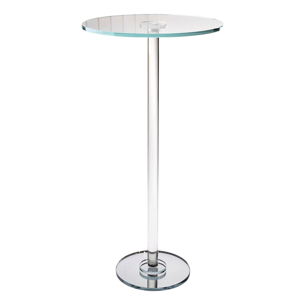 Yiwu Тортівниця скляна на високій ніжці 30×60 см кругла підставка для торта, капкейків HP-4-88M Киев - изображение 1